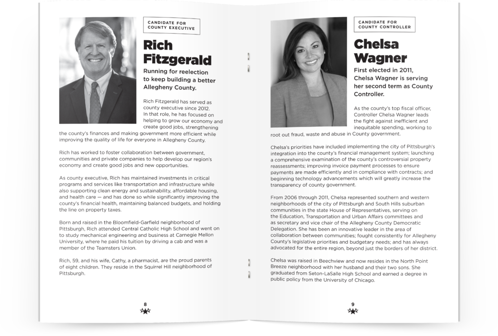 Event program interior