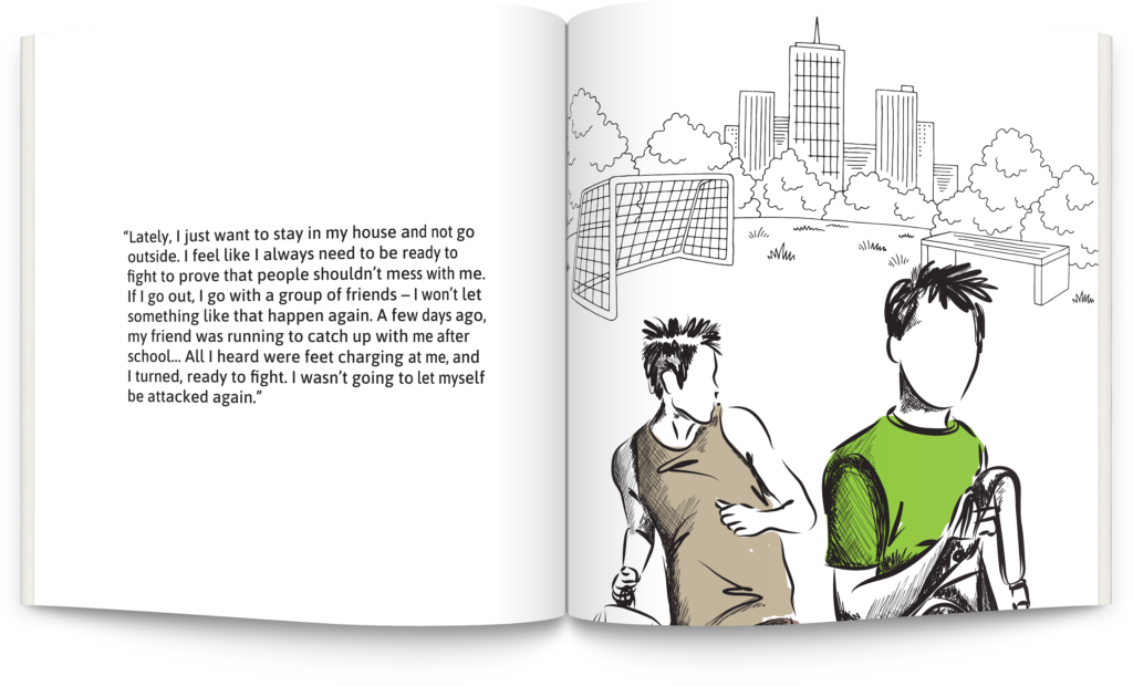 Teen reaction spread