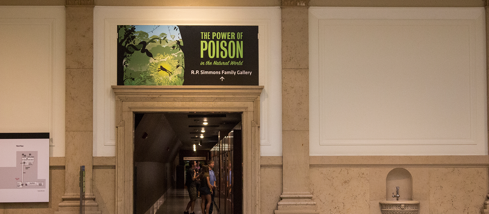 Power of Poison signage