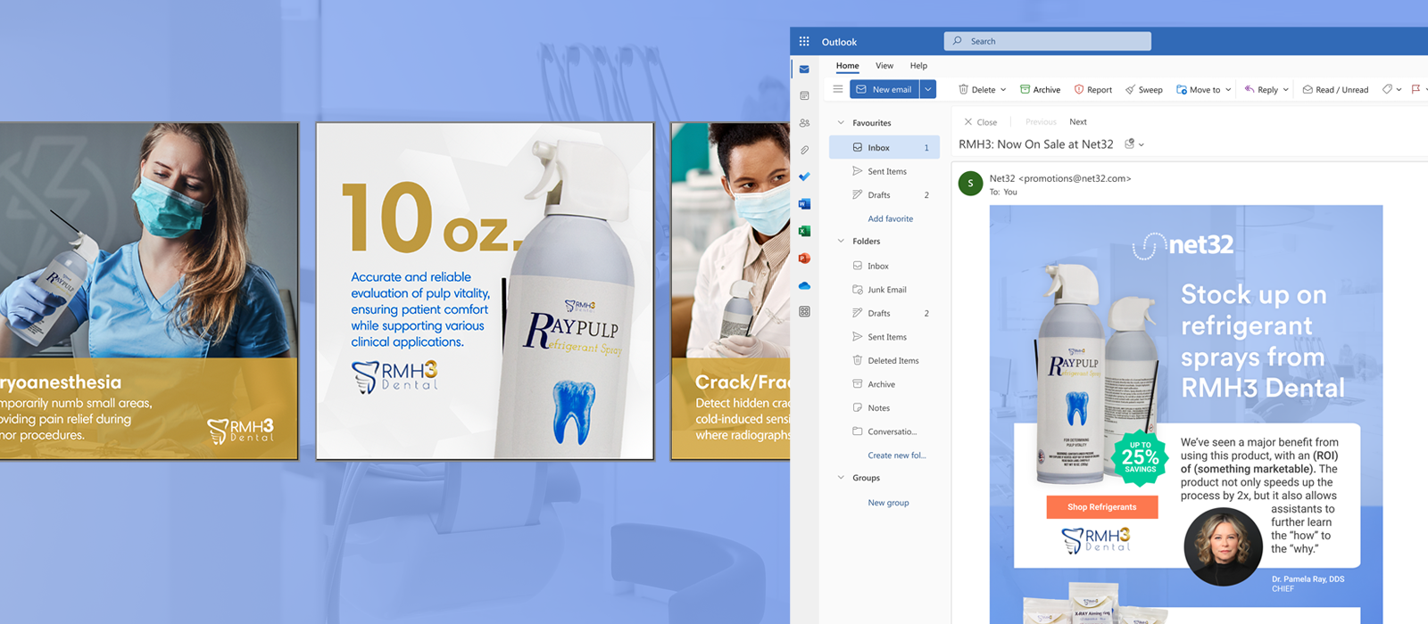 Dental products marketing e-commerce